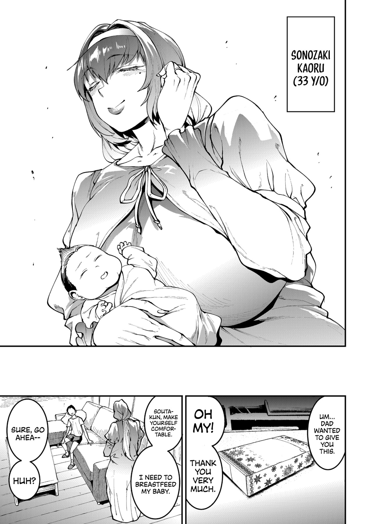 Hentai Manga Comic-Mama Mansion! ~Second Chapter: Room 601's Sonosaki Kaoru 33YO-Read-5